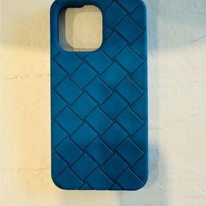 NEW!! Bottega Veneta phone case (blue)- iPhone 14 Pro Max